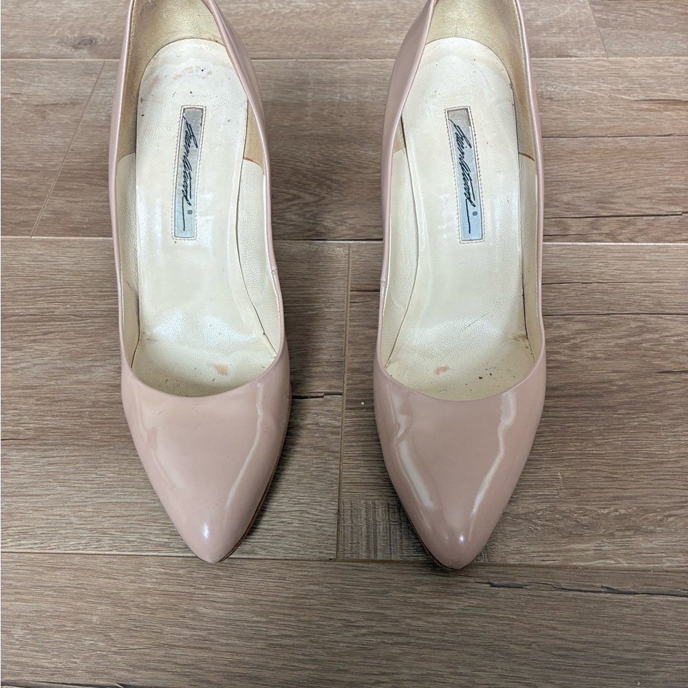 Brian Atwood Cream Stiletto Heels